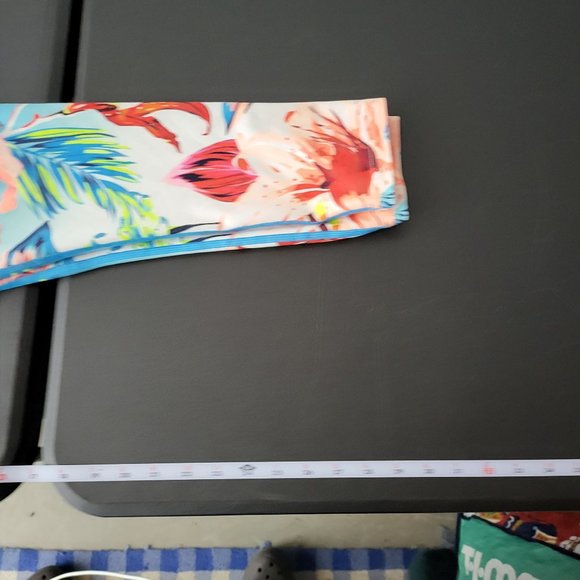 Fila Sport Womens Tropical Floral Activewear Leggings Size Small Athletic Active - Picture 8 of 11